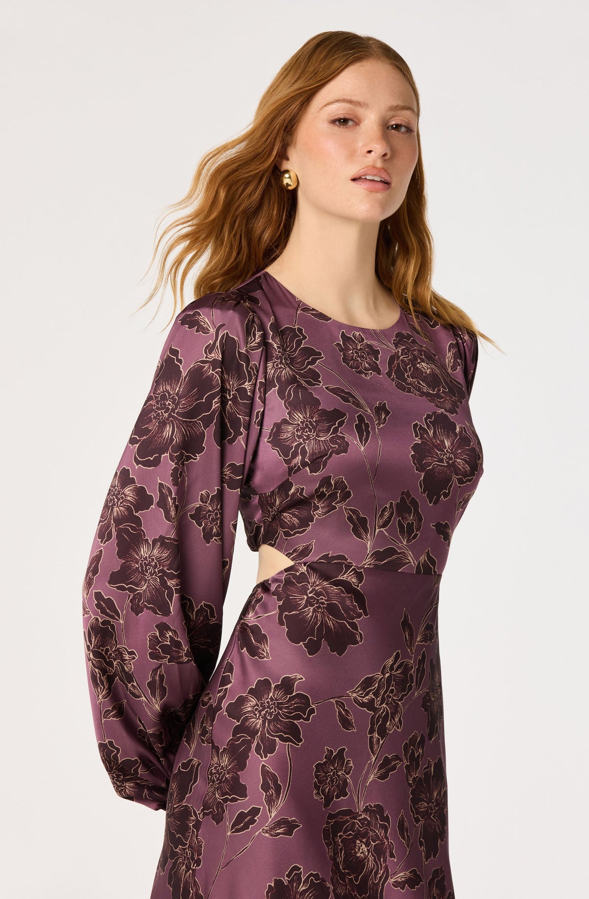 Quinn Floral Cutout Maxi Dress