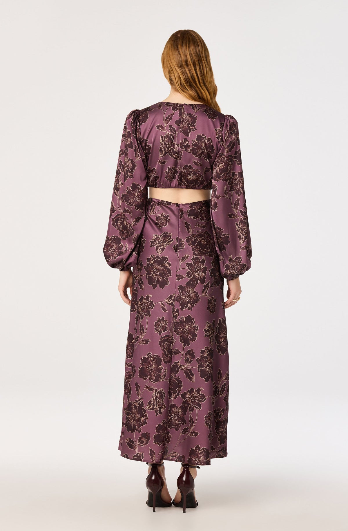 Quinn Floral Cutout Maxi Dress