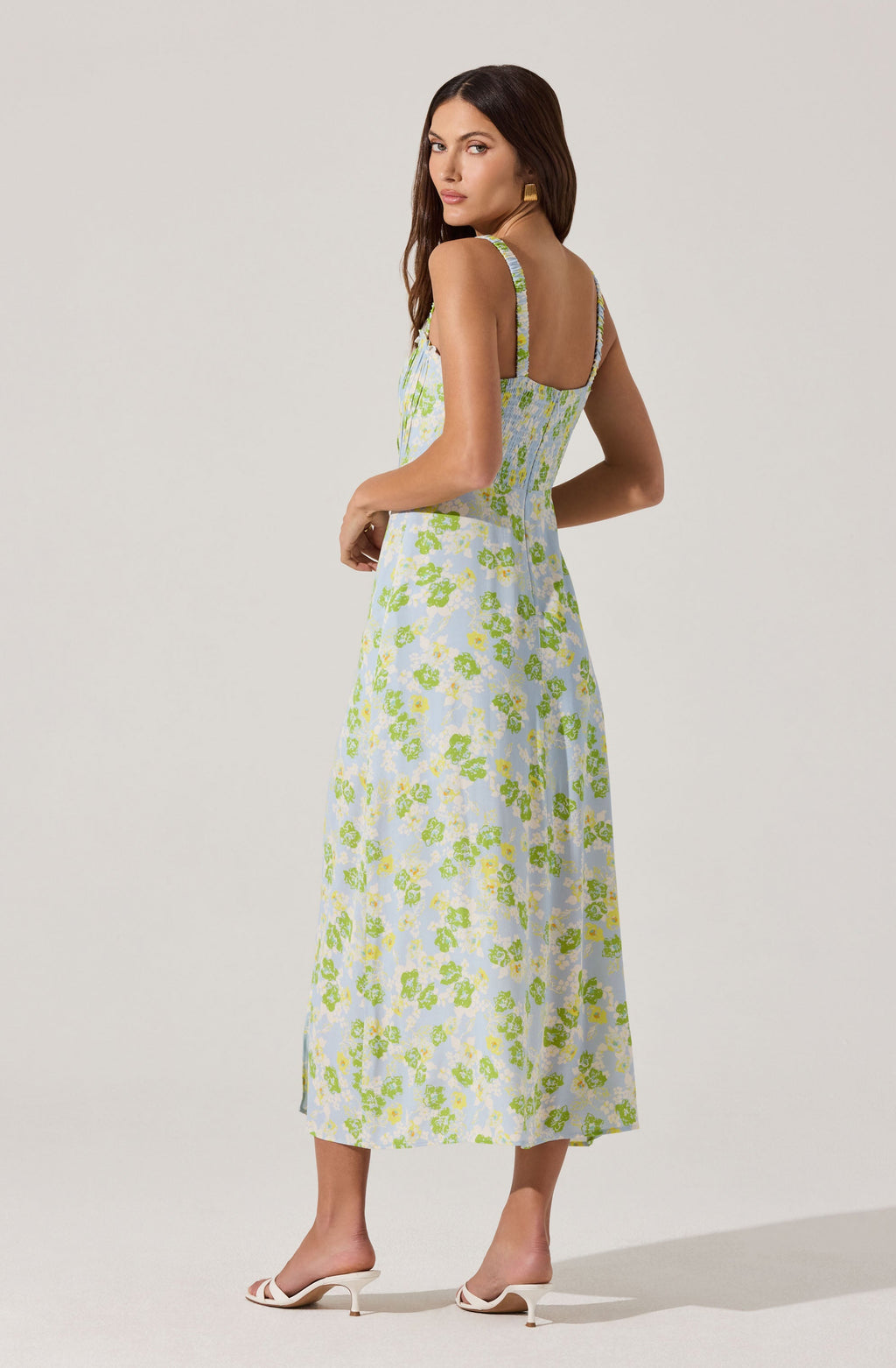 Elsie Floral Midi Dress