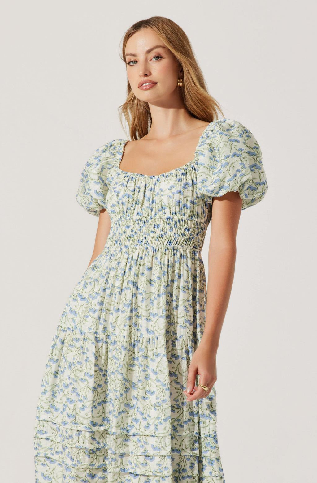 Florentina Floral Tiered Maxi Dress