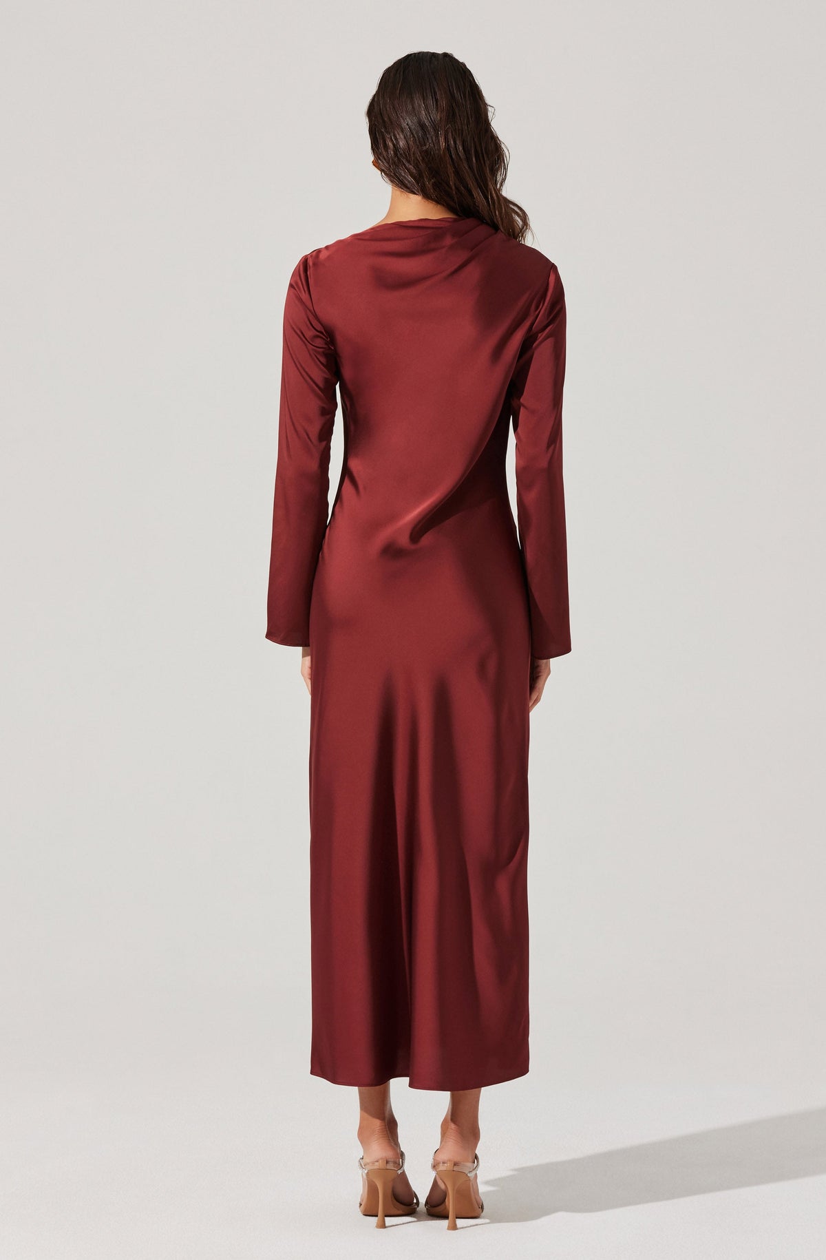Catriona Satin Maxi Dress