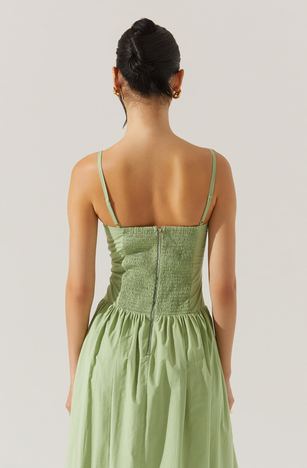 Nathalia Eyelet Midi Dress
