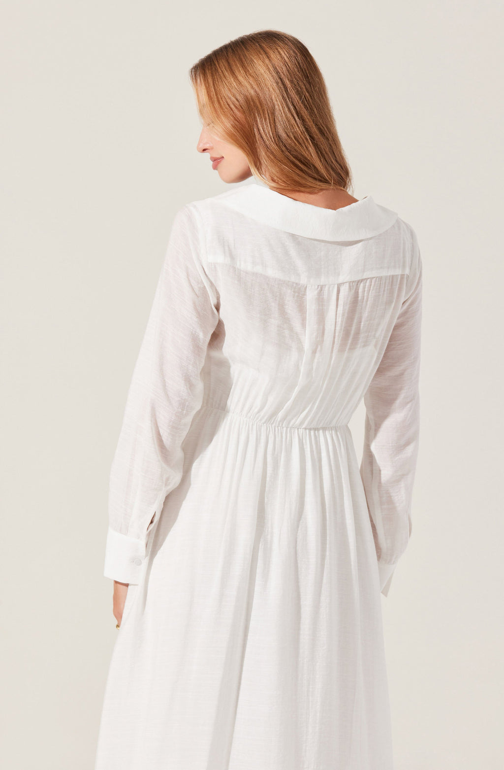 Diell Pleated Midi Dress