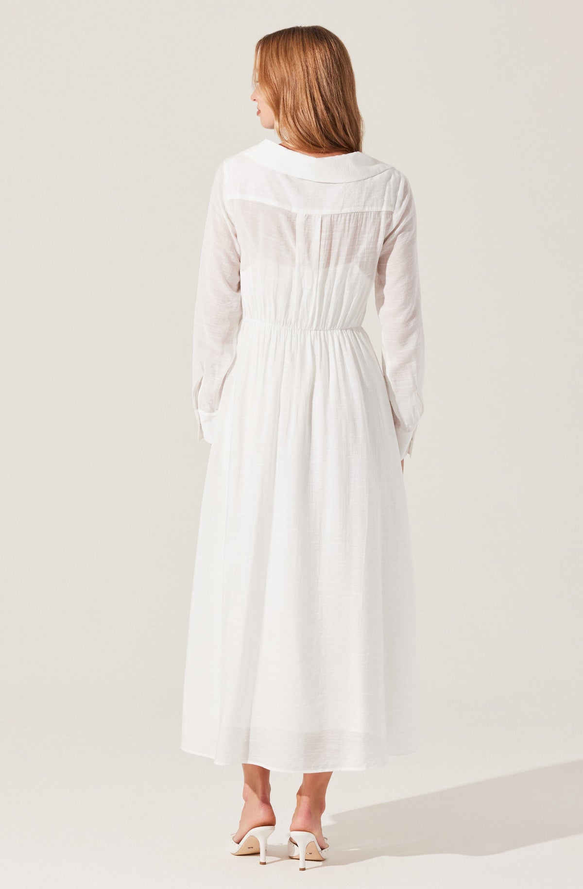 Diell Pleated Midi Dress