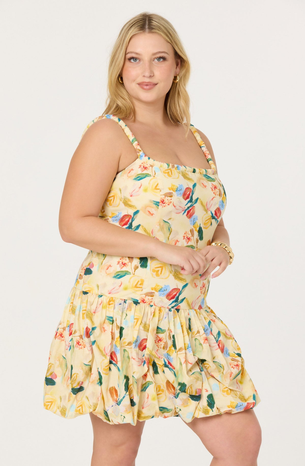 Keyla Drop Waist Bubble Dress