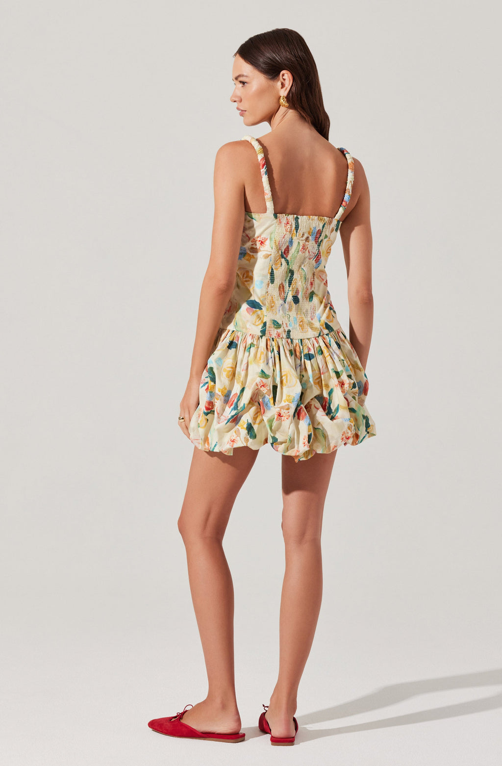 Keyla Drop Waist Bubble Dress