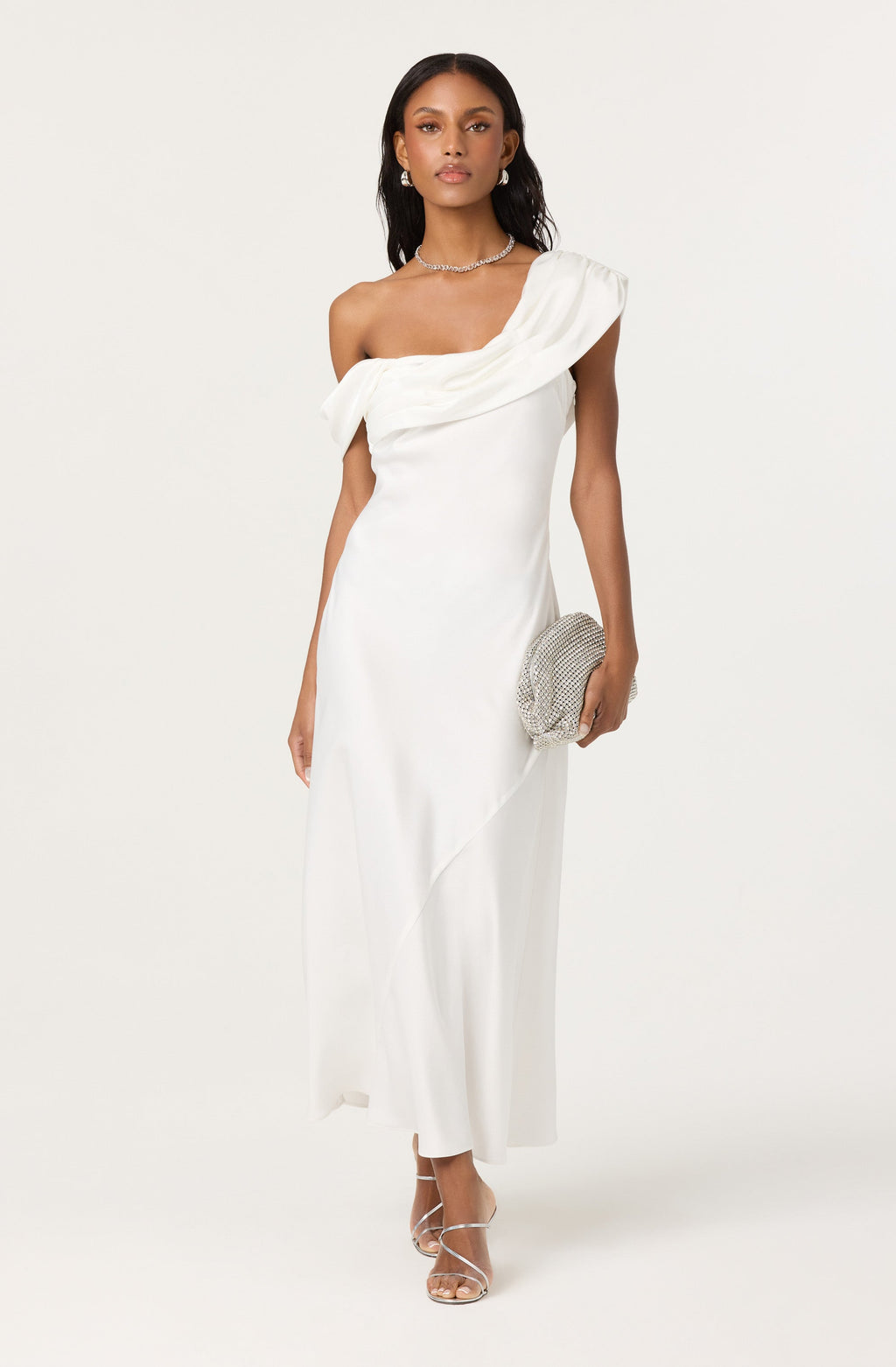 Alyssia One Shoulder Maxi Dress