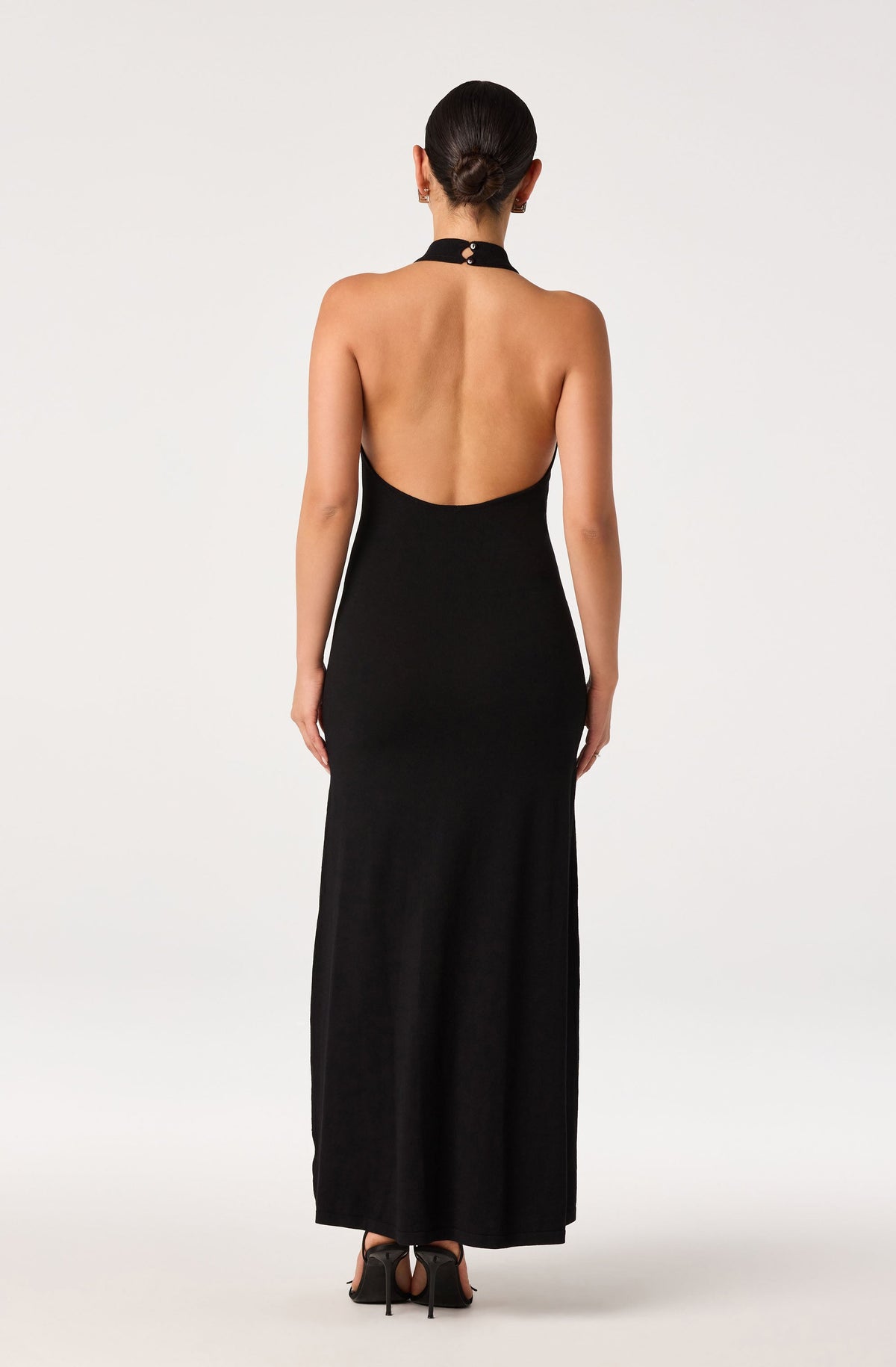 Lacy Halter Maxi Dress