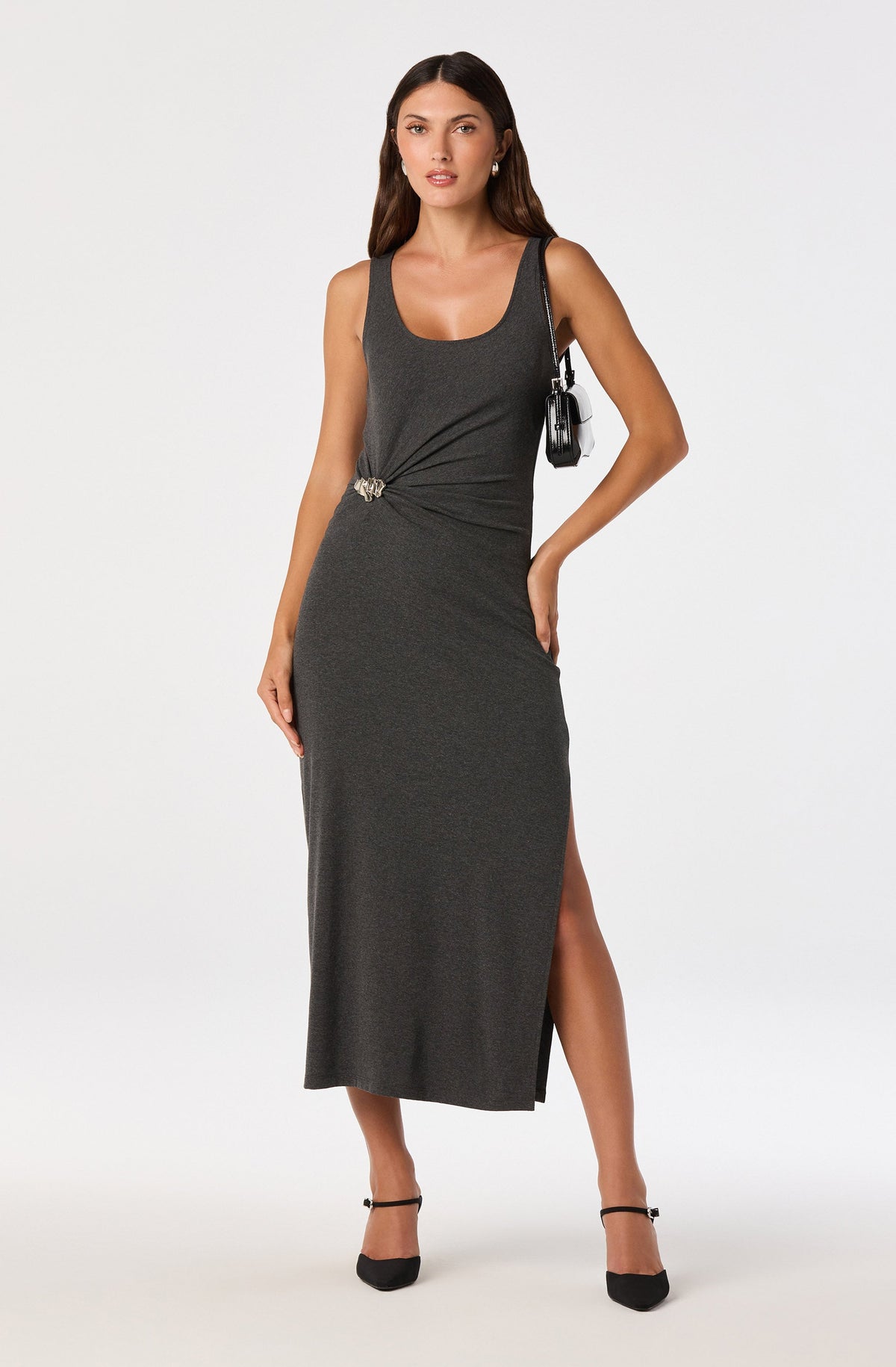 Beckah Embellished Midi Dress