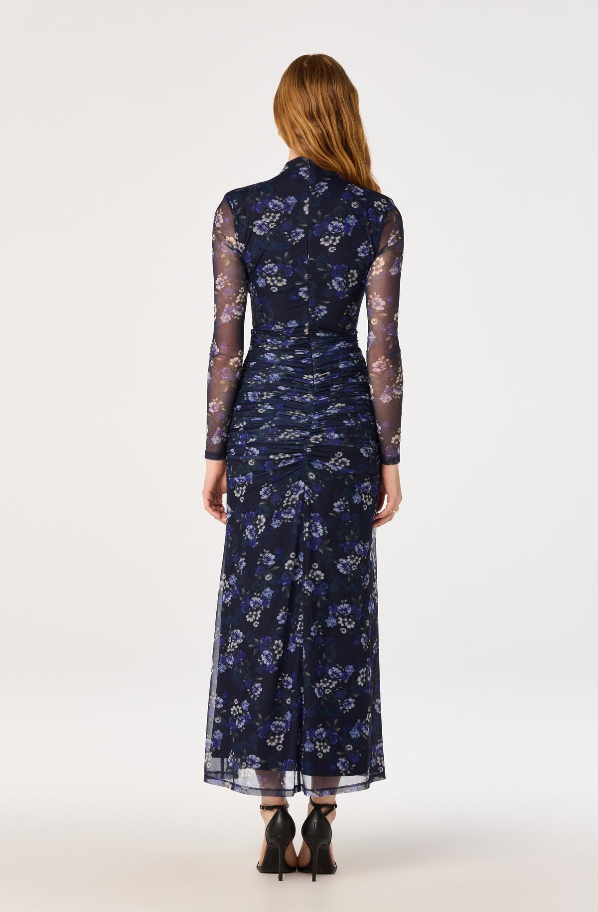 Romy Floral Mesh Maxi Dress