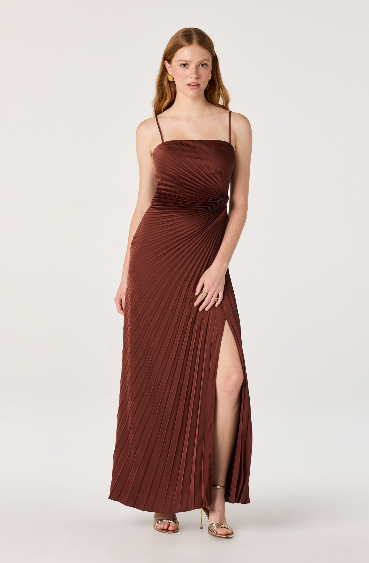 Paulette Satin Slip Dress