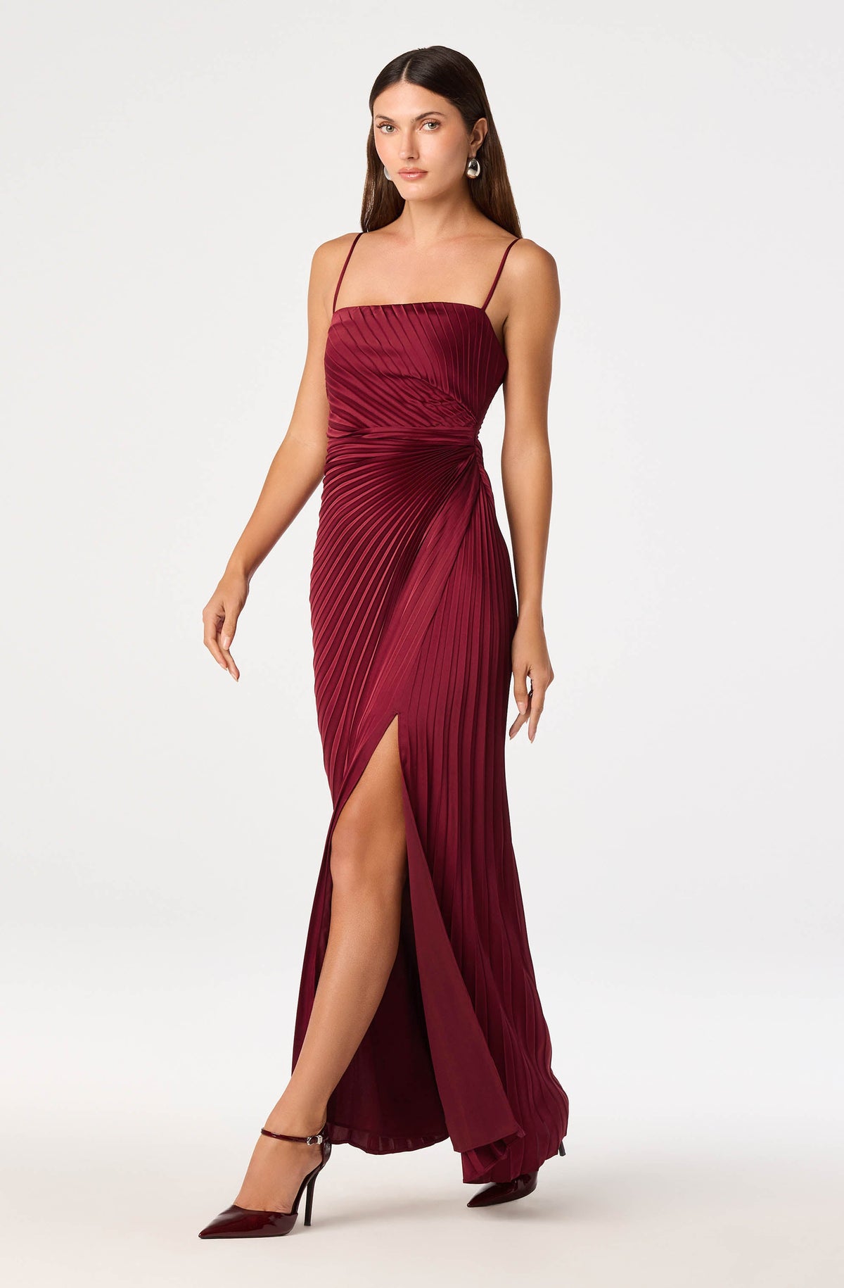Paulette Satin Slip Dress