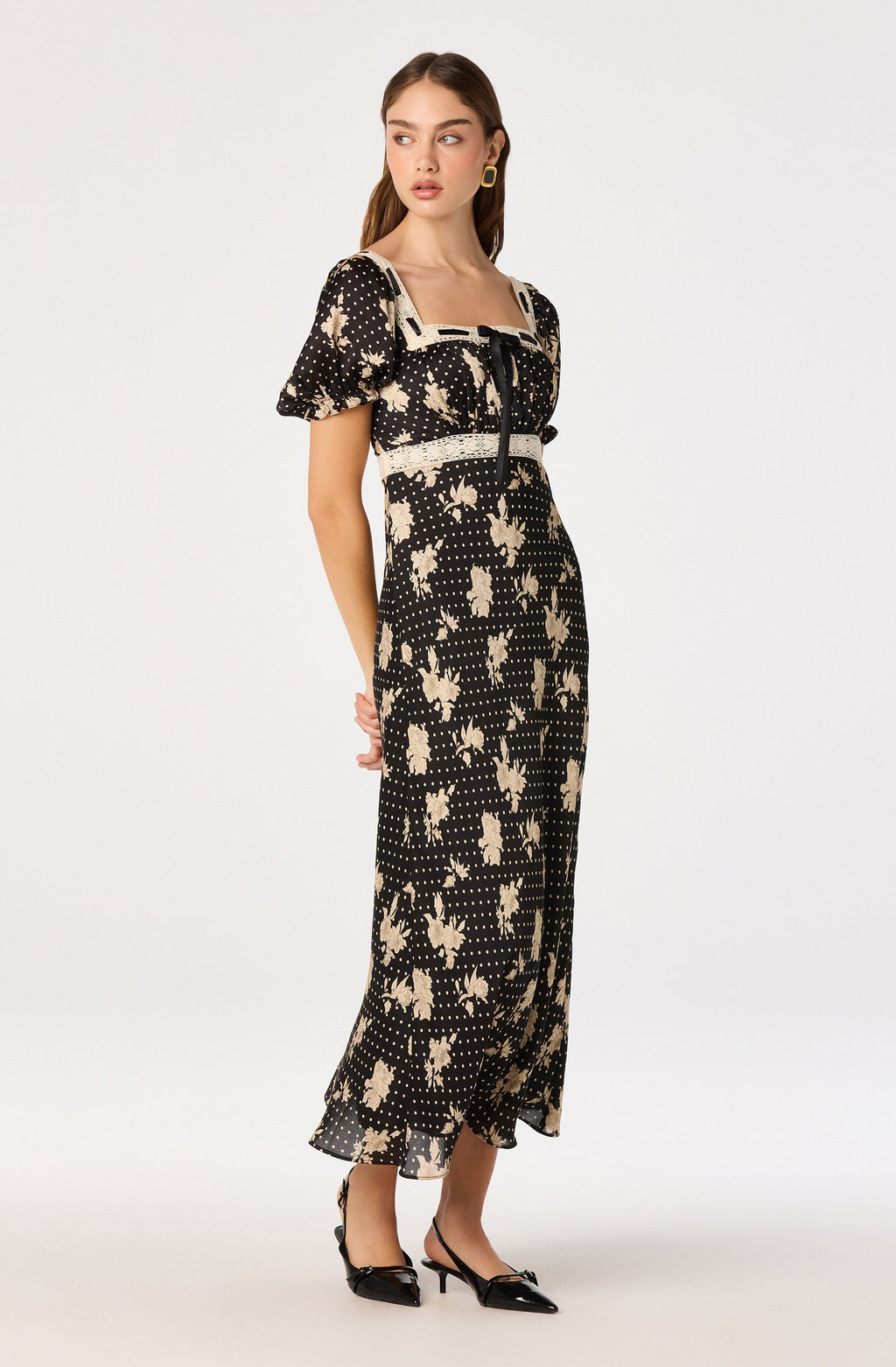 Kim Square Neck Maxi Dress