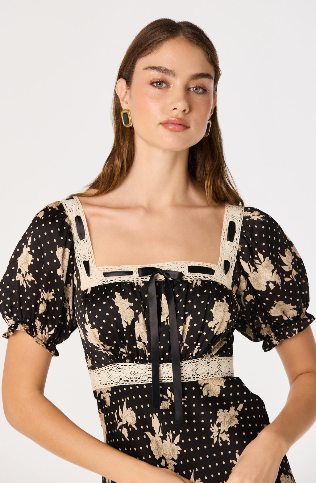 Kim Square Neck Maxi Dress