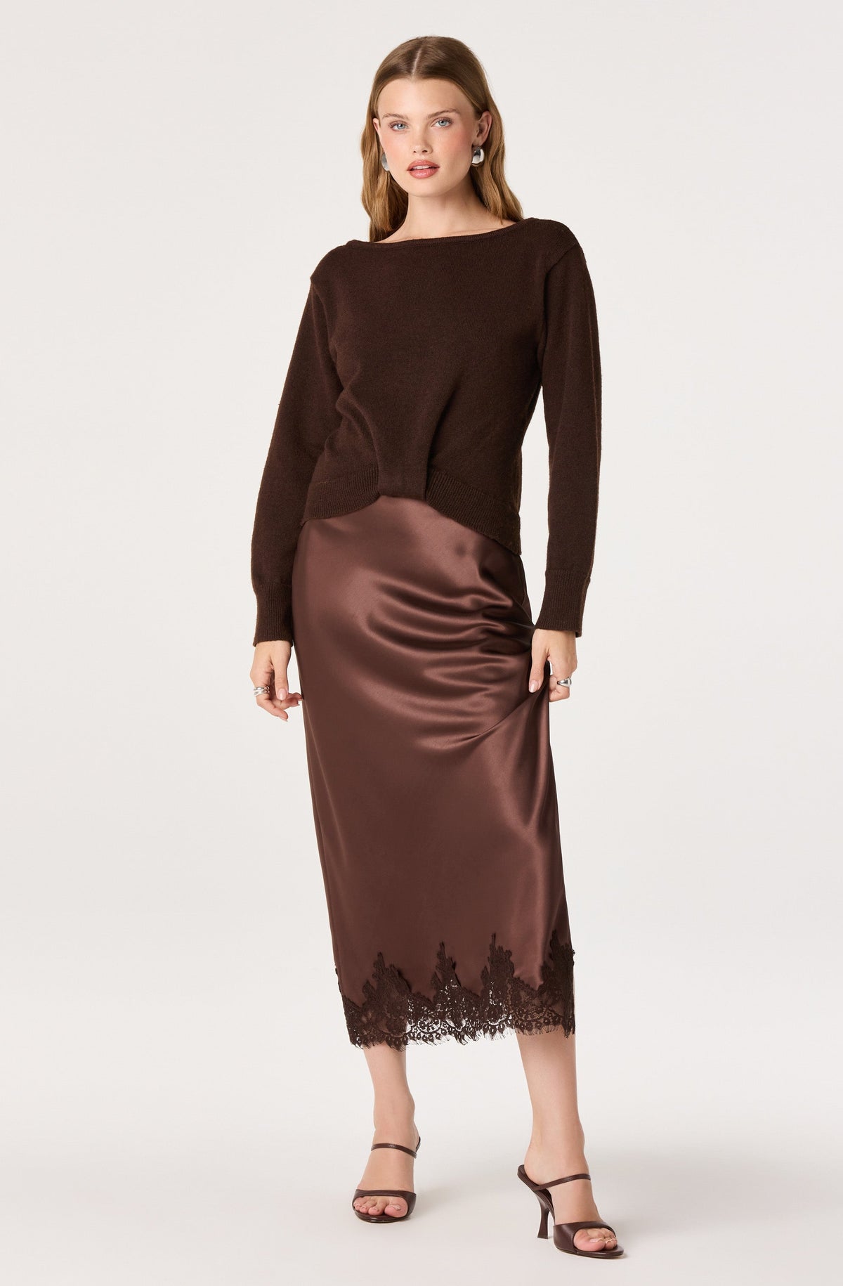 Anna Two-Piece Sweater Slip Dress