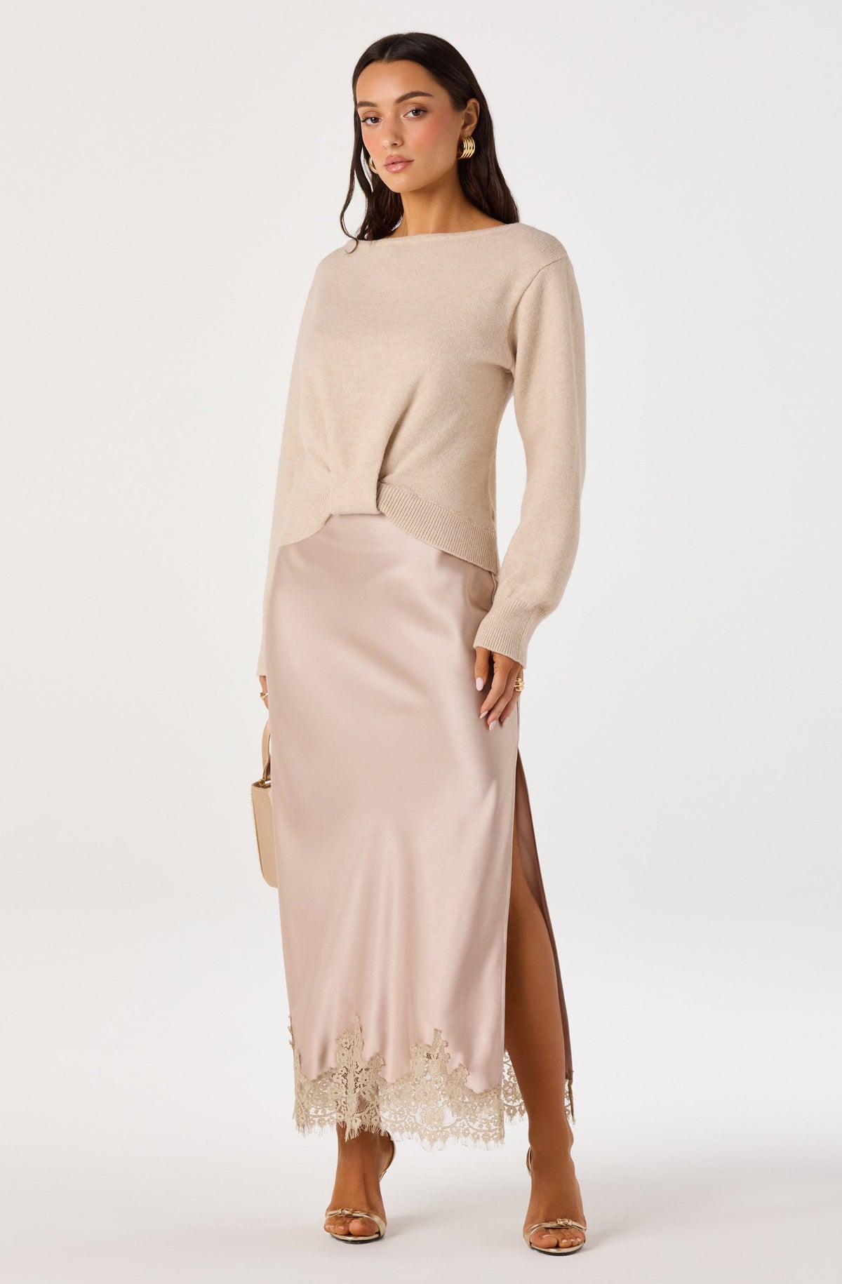 Anna Two-Piece Sweater Slip Dress