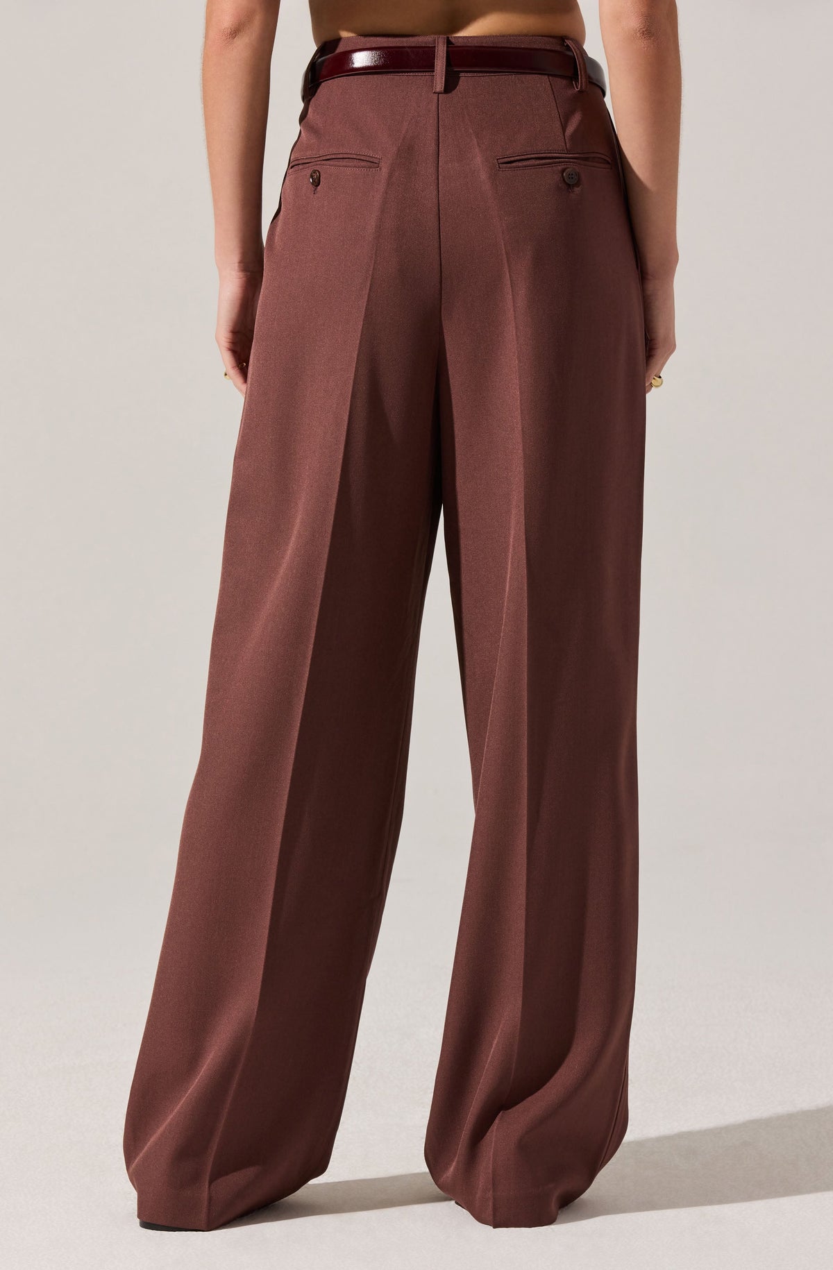 Faria Pleated Tailored Pants