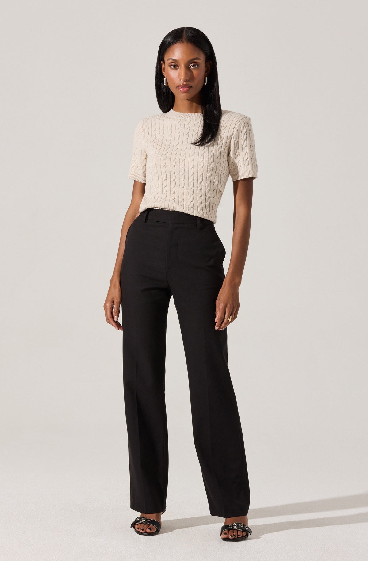 Brooks Pleated Tailored Pants