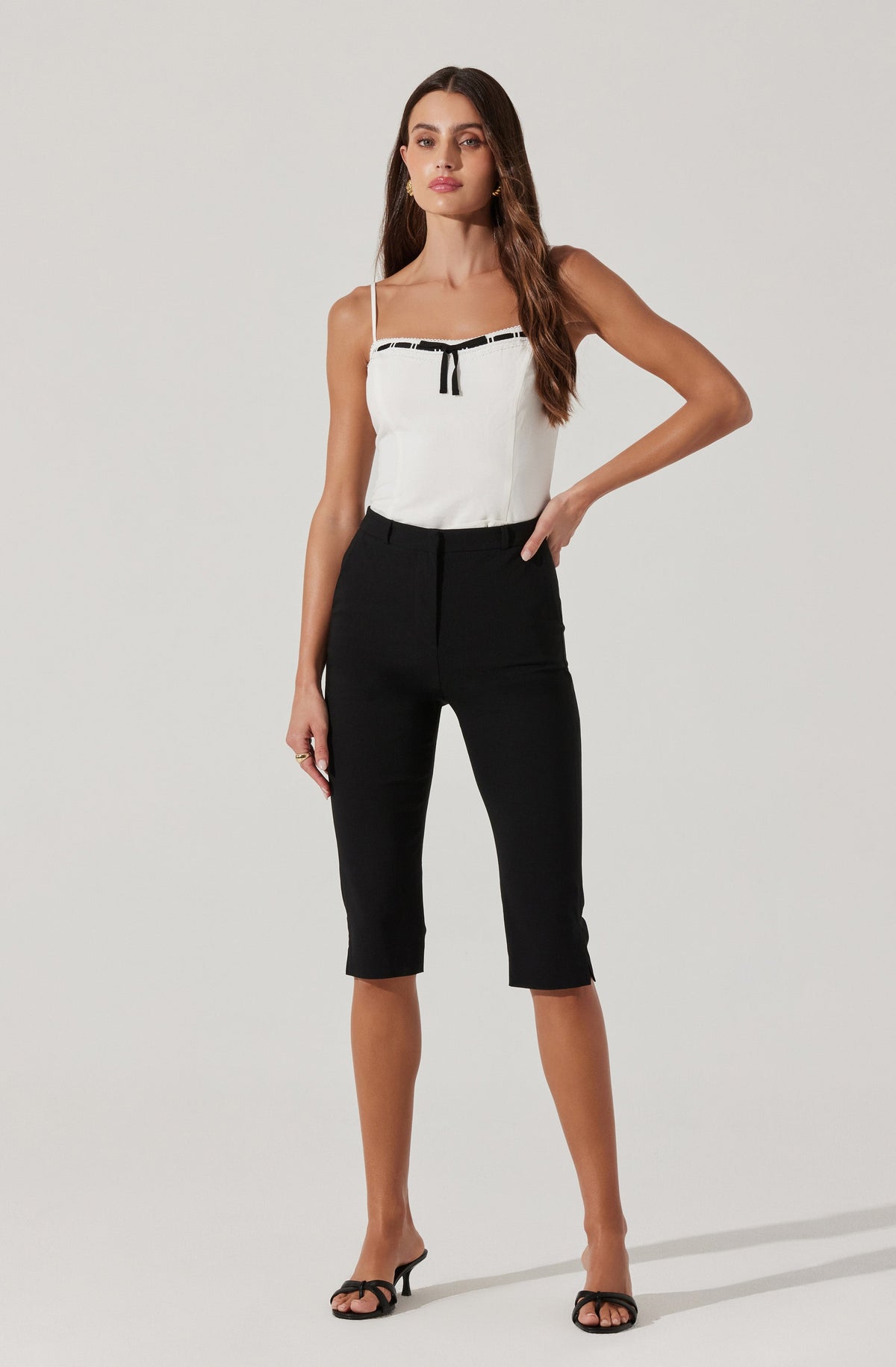 Cardin Tailored Capri Pants