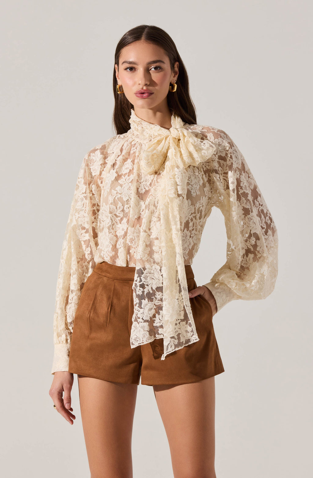 Jude Faux Suede Shorts