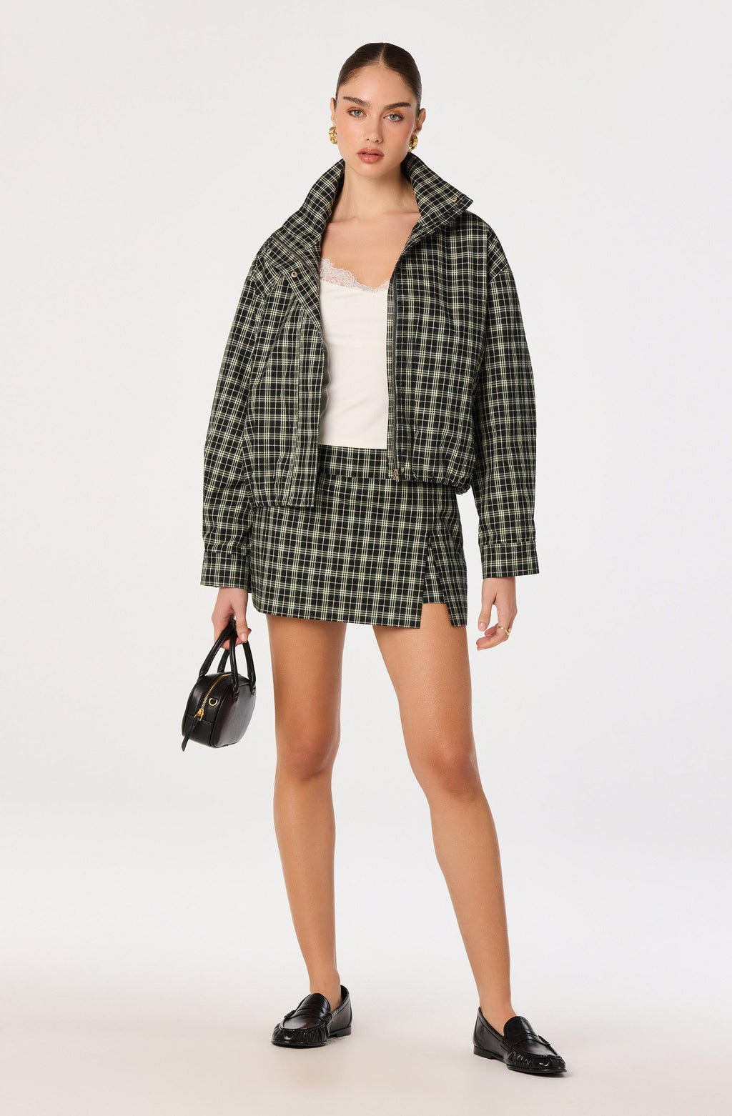 Tessa Plaid Mini Skort