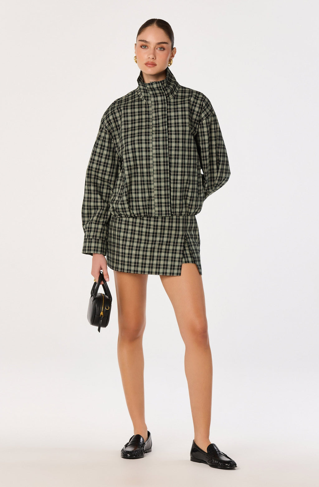 Tessa Plaid Mini Skort