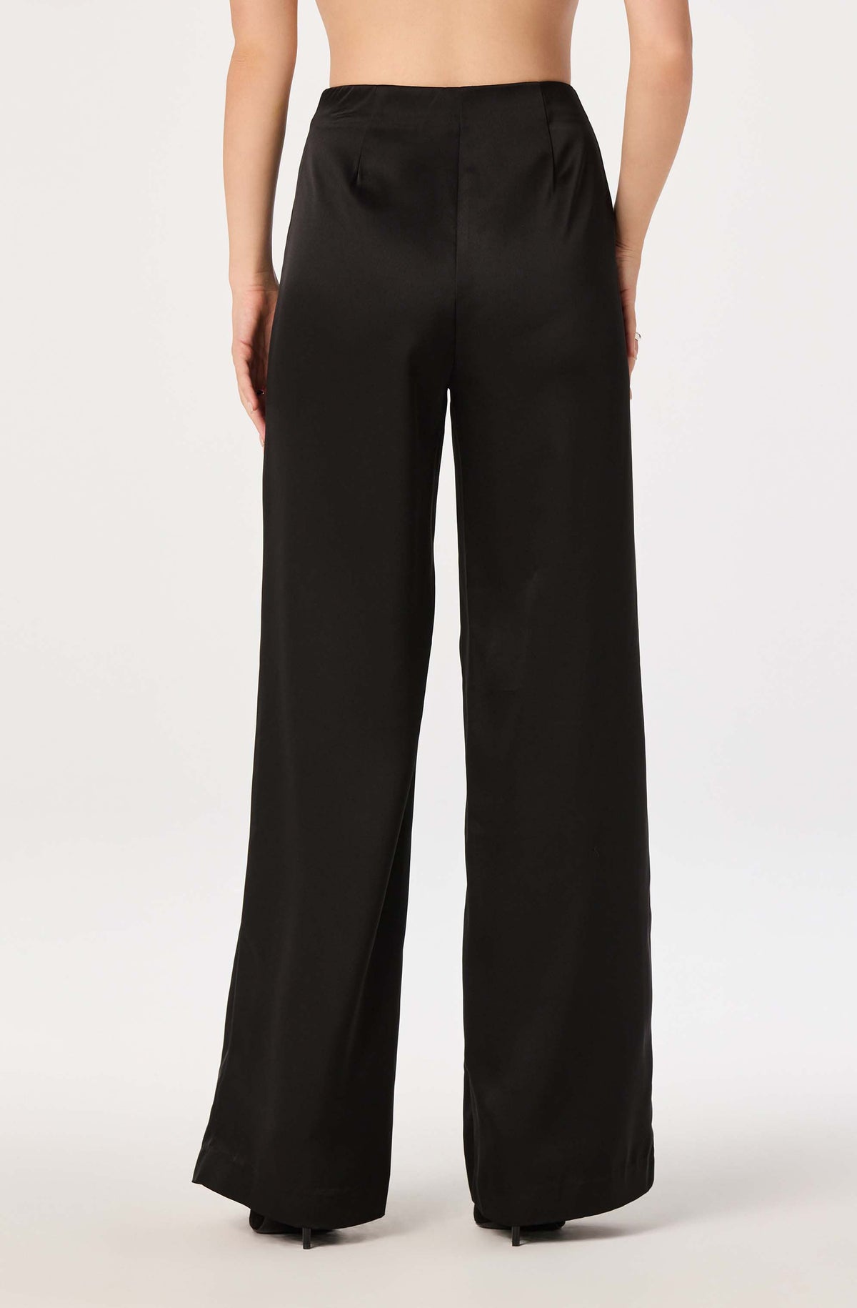 Ivana Satin Wide Leg Pants