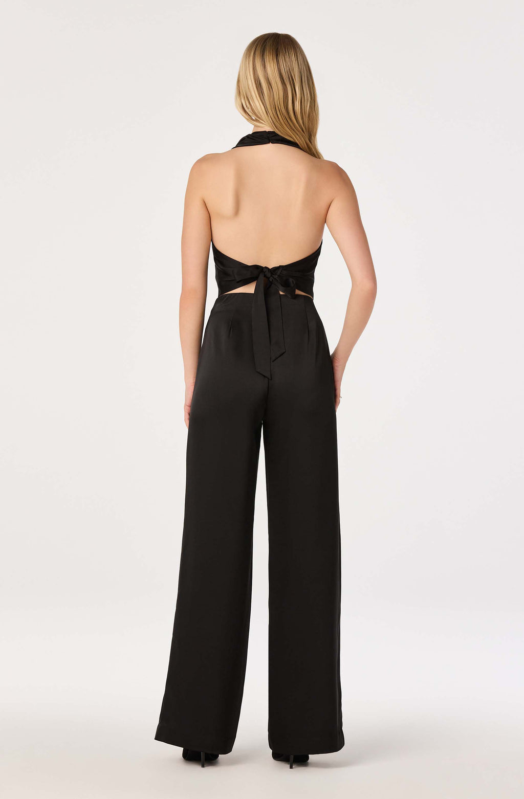 Ivana Satin Wide Leg Pants
