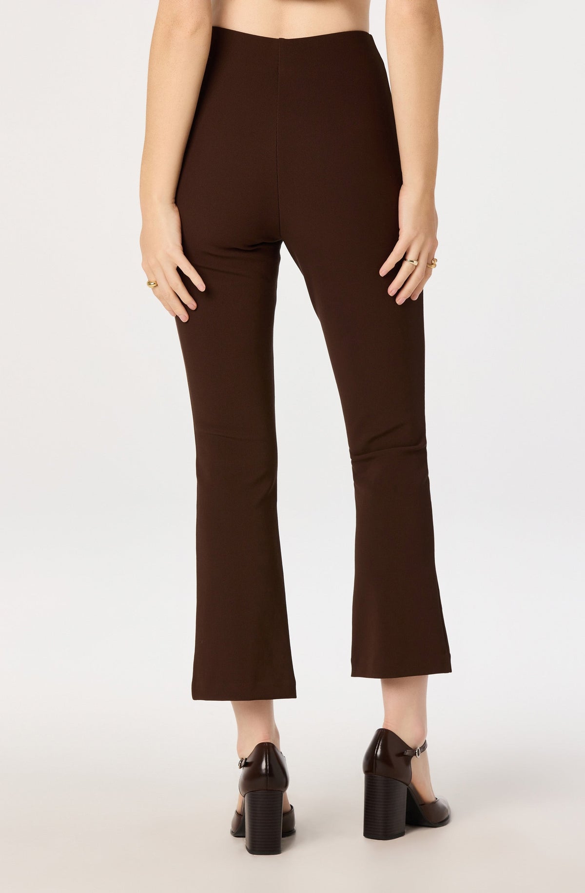 Tonya High-Rise Cropped Pants