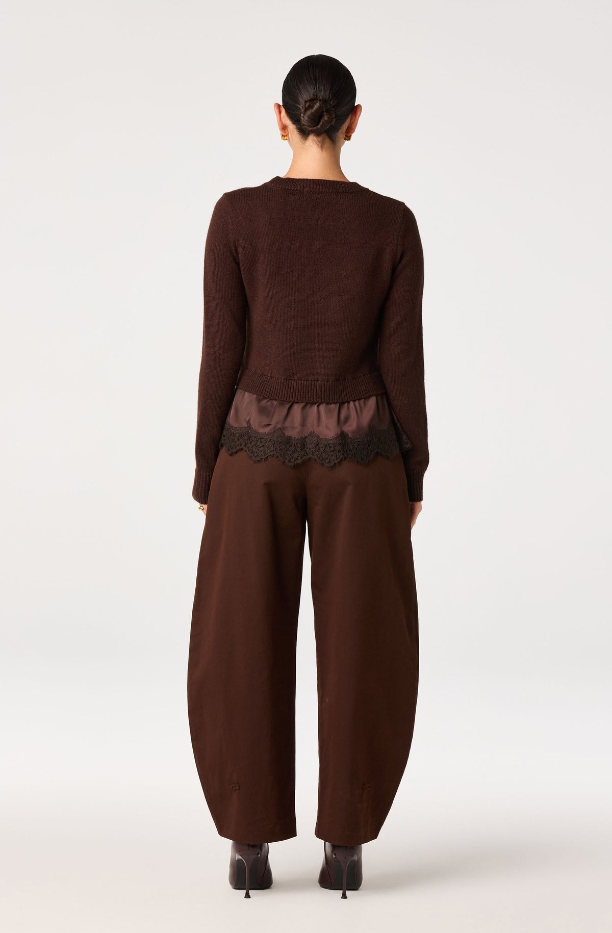 Katrina High-Rise Barrel Pants