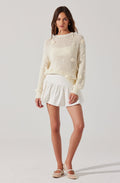 Jenika Drop Waist Mini Skirt