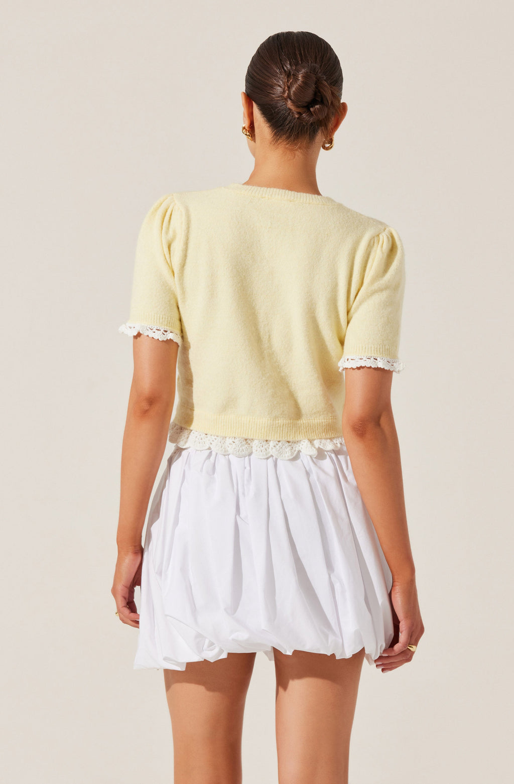 Libi Bubble Mini Skirt