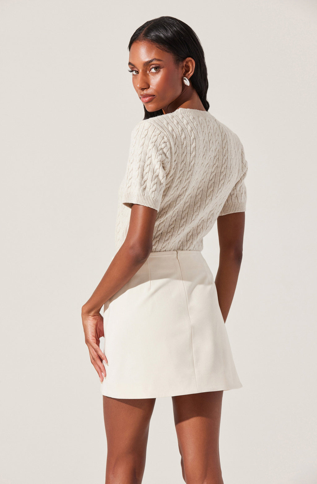 Sevyn Belted Wrap Skirt