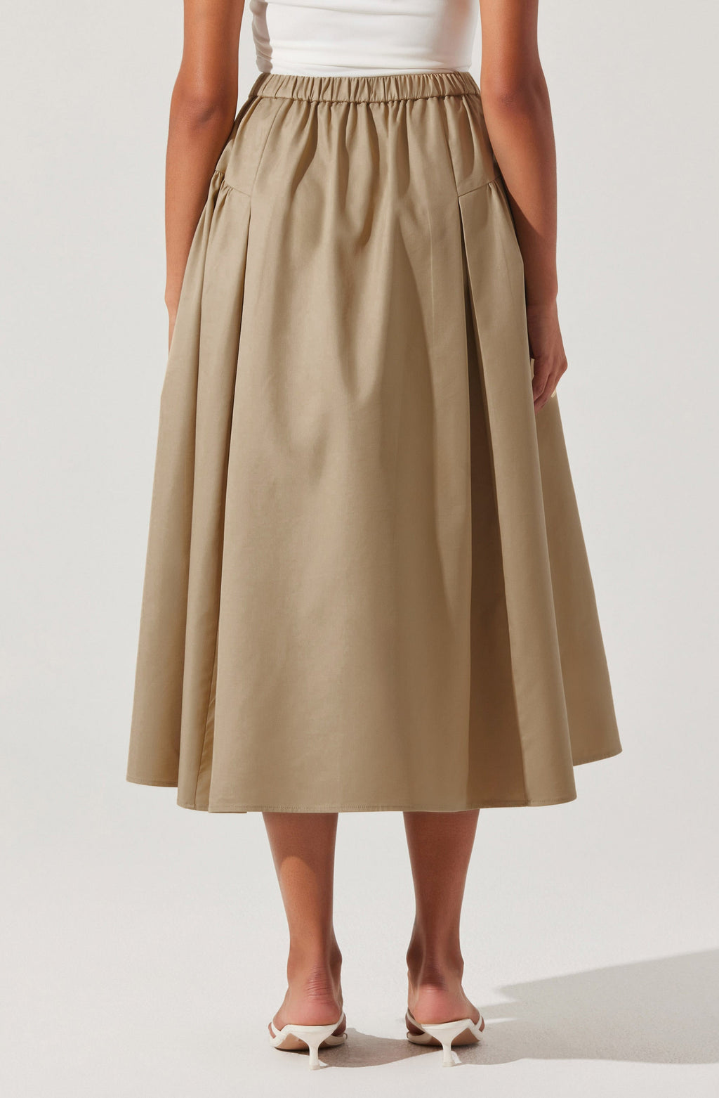Laila Flared Midi Skirt
