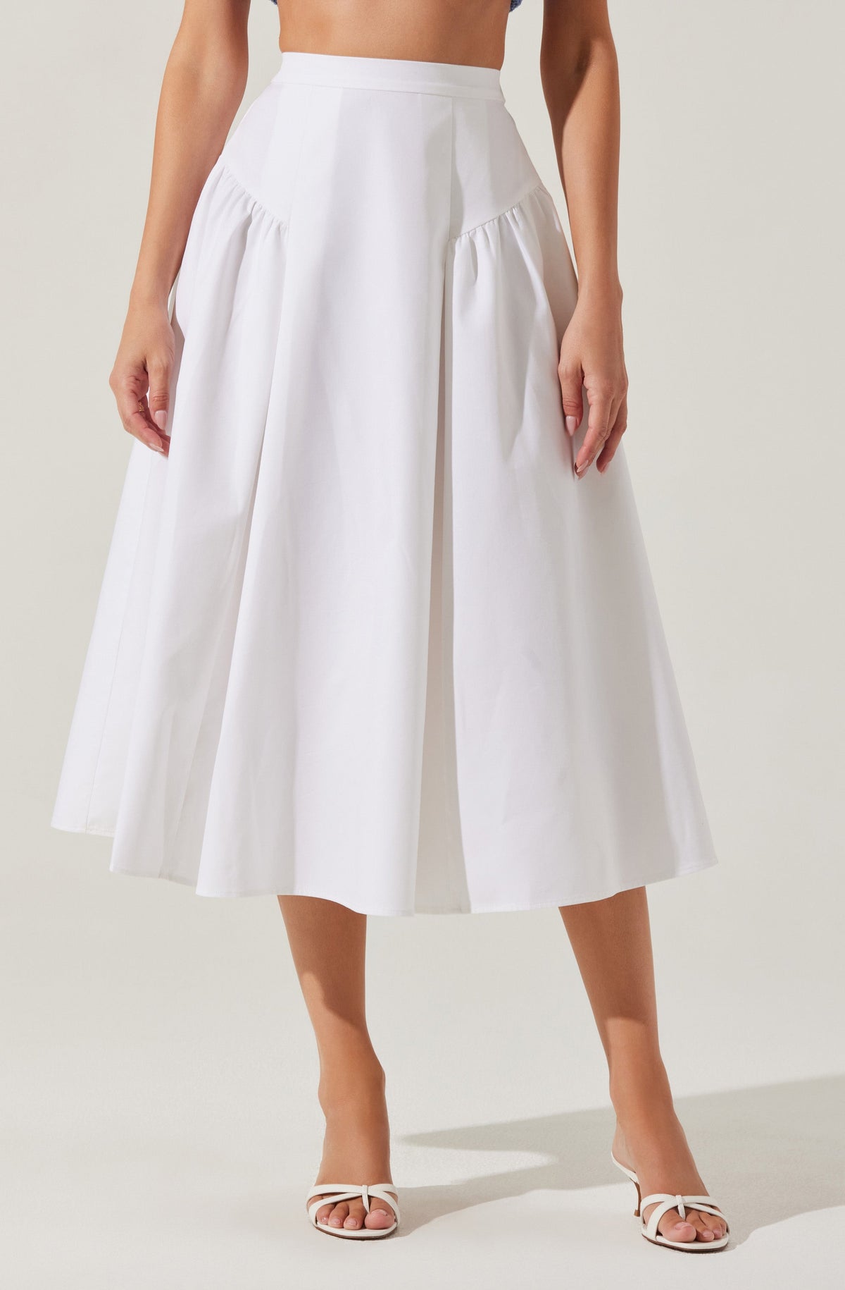 Laila Flared Midi Skirt
