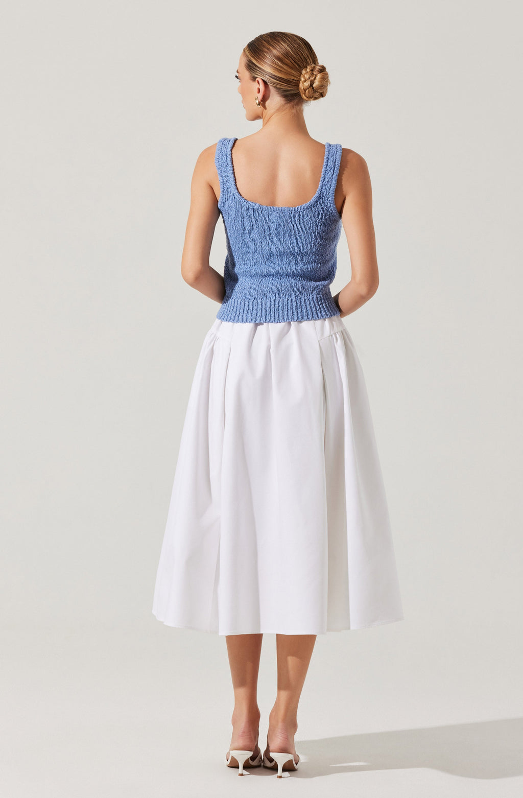 Laila Flared Midi Skirt