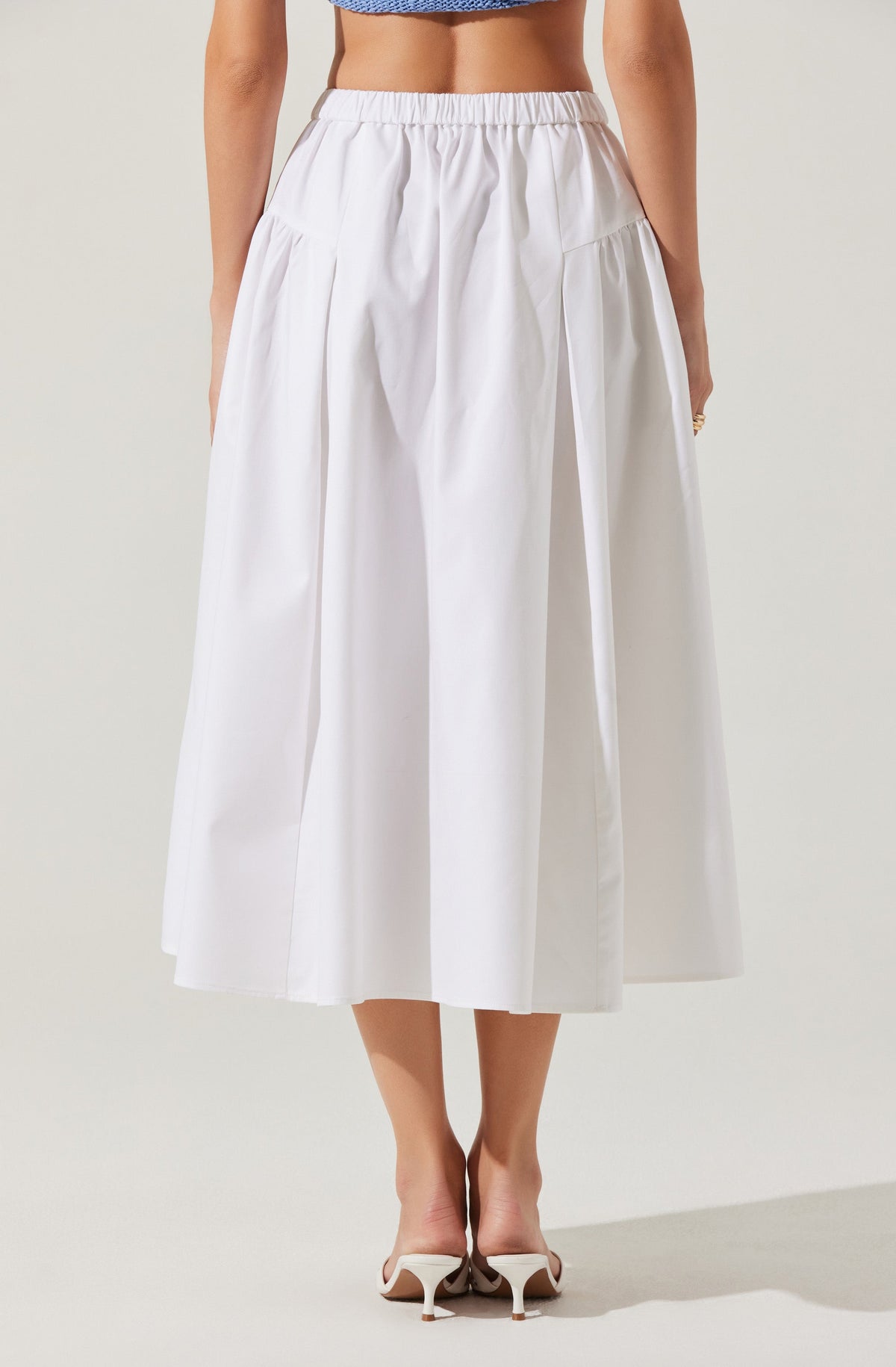 Laila Flared Midi Skirt