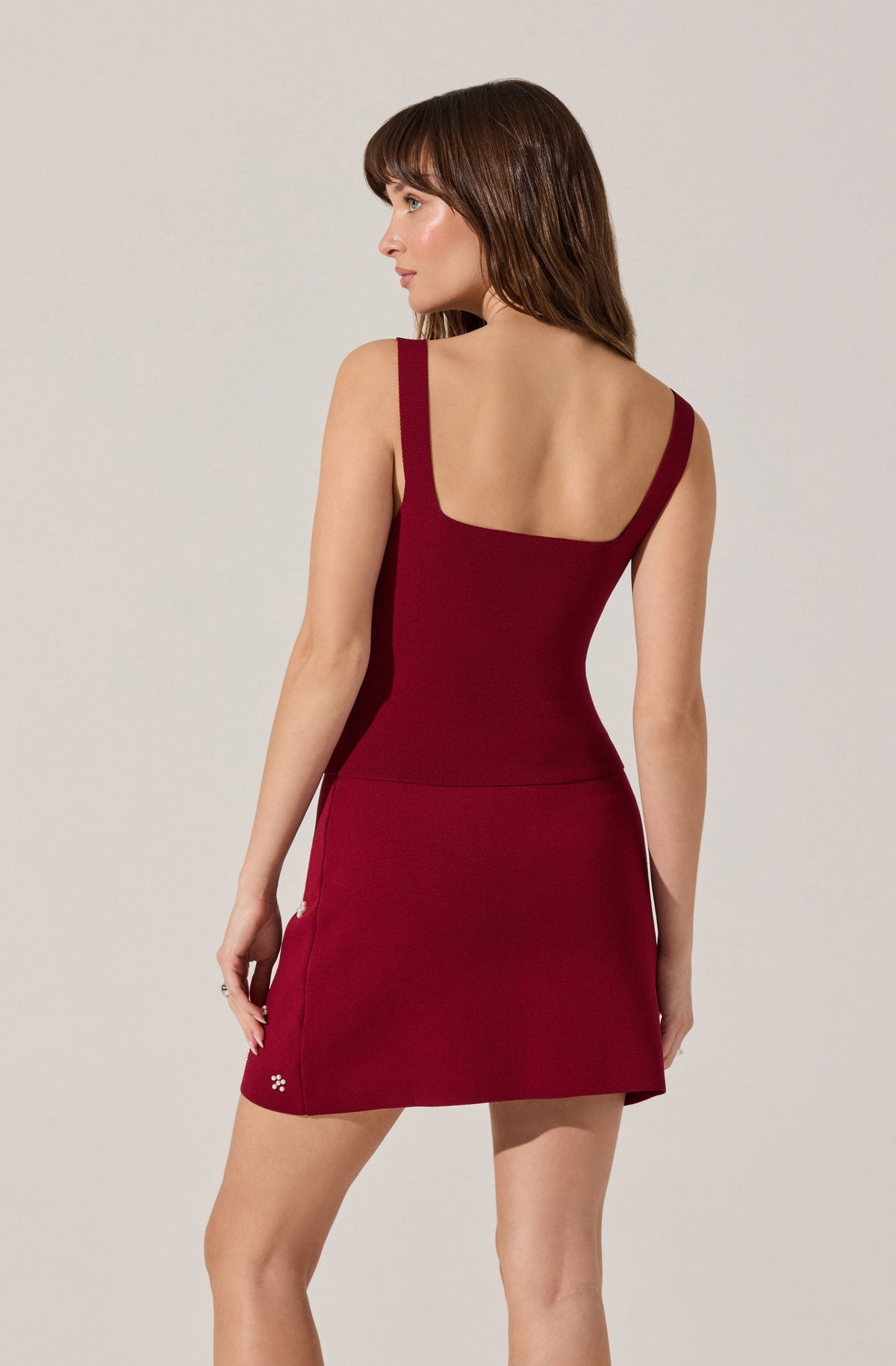 Osanna Embellished Sweater Skirt
