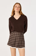 Melian Plaid Pleated Skirt