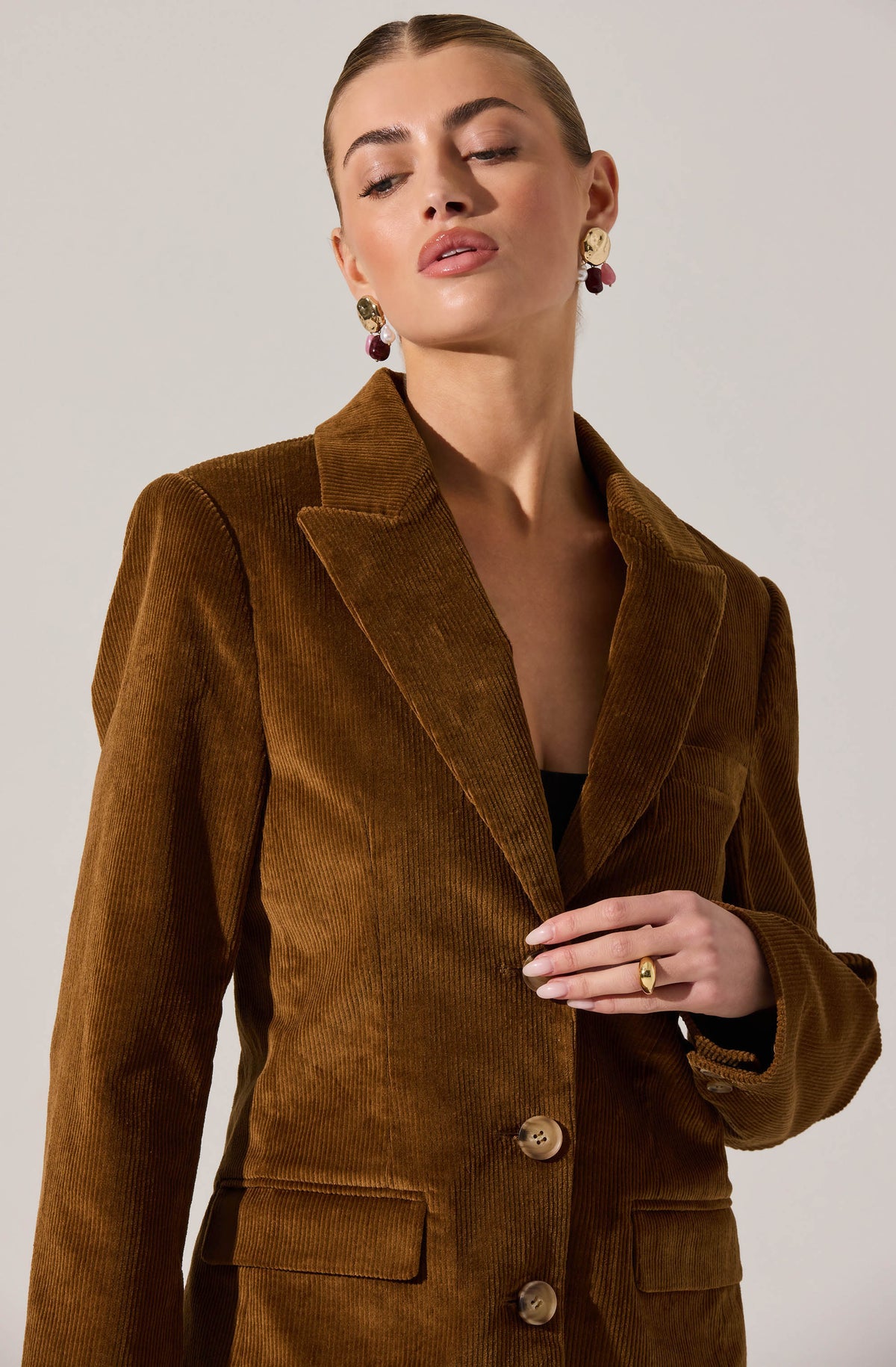 Boyfriend Corduroy Blazer
