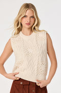 Edlyn Cable Knit Sweater Vest
