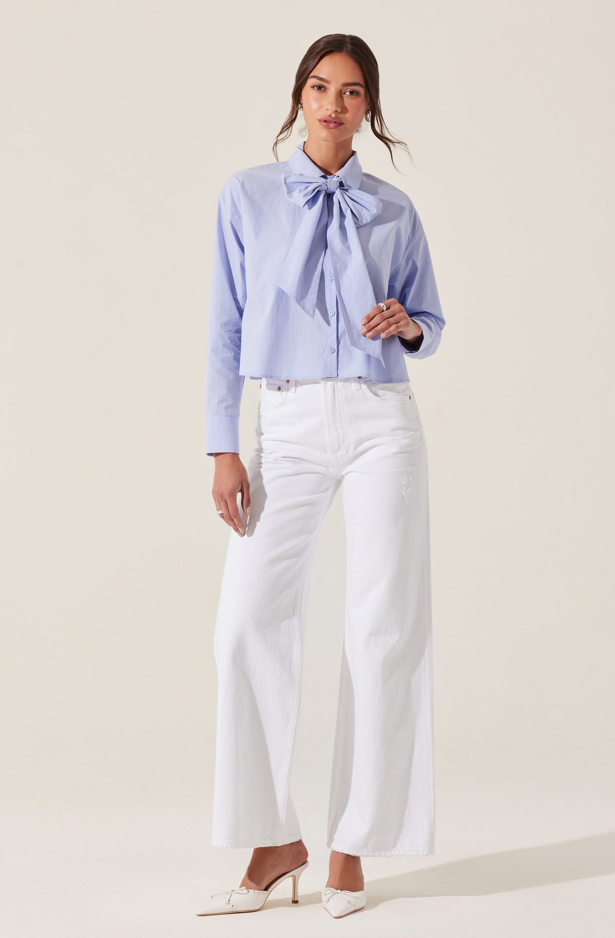 Wendi Bow Tie Top