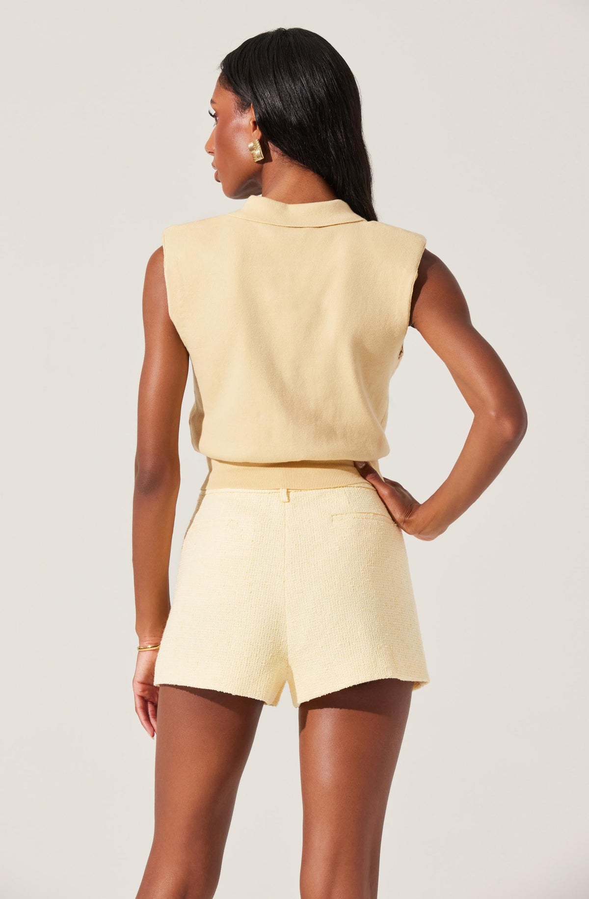 Kori Bow Embellished Sweater Top