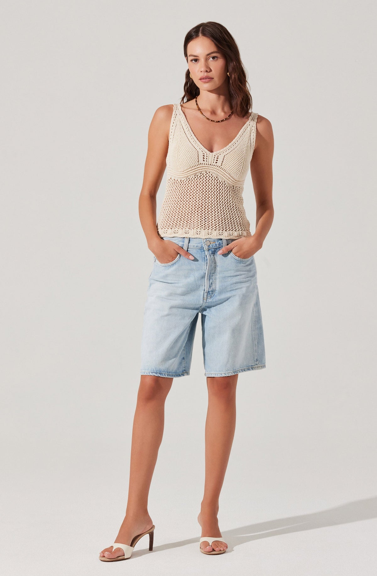 Kalaya sweater tank top