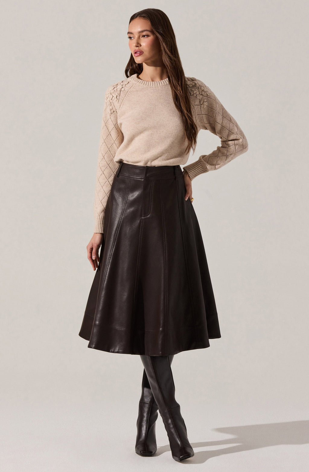 Florine 3D Floral Embroidered Sweater