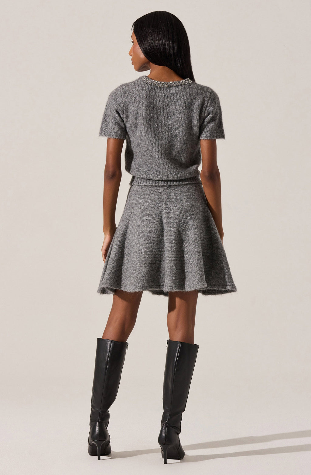 Malvie Embellished Crewneck Sweater