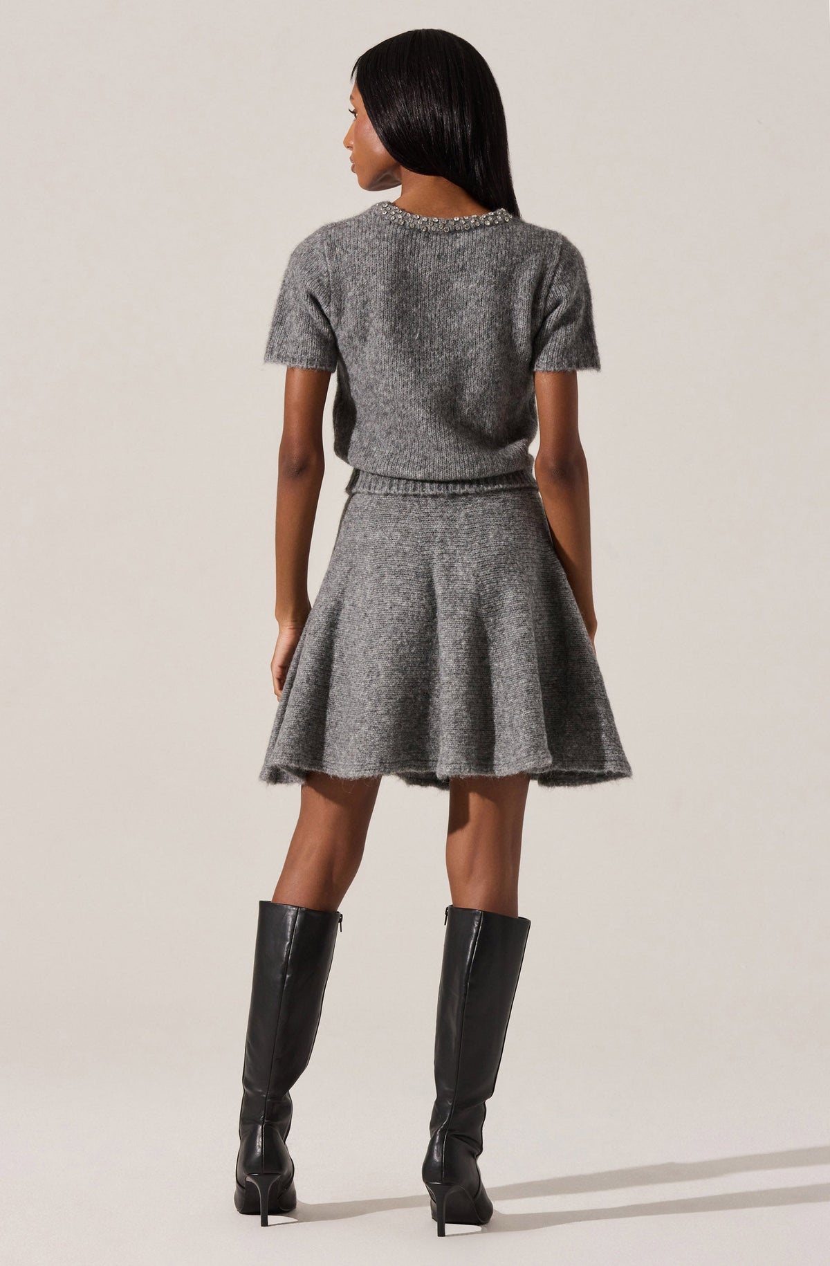 Malvie Embellished Crewneck Sweater