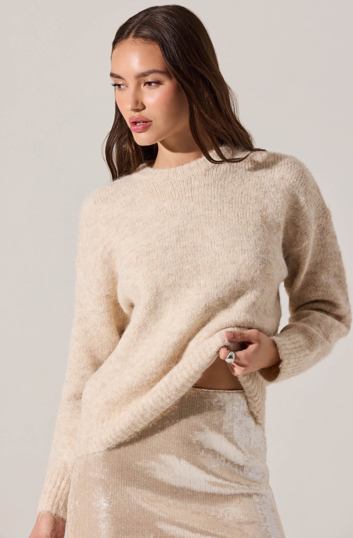 Selbie Brushed Knit Sweater