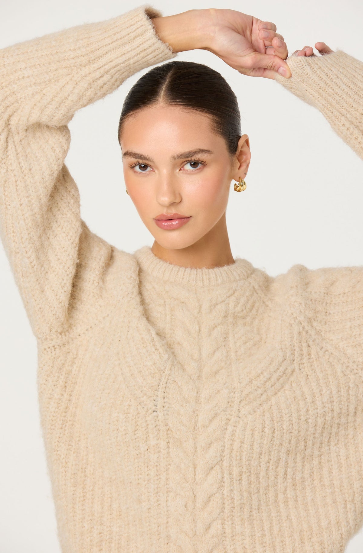 Taran Cable Knit Sweater