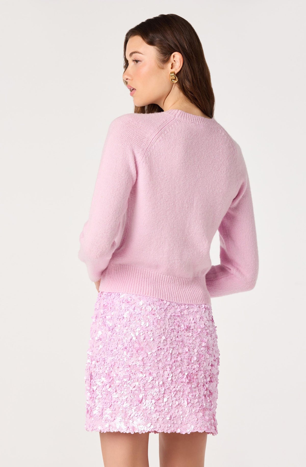 Brigett Raglan Crewneck Sweater